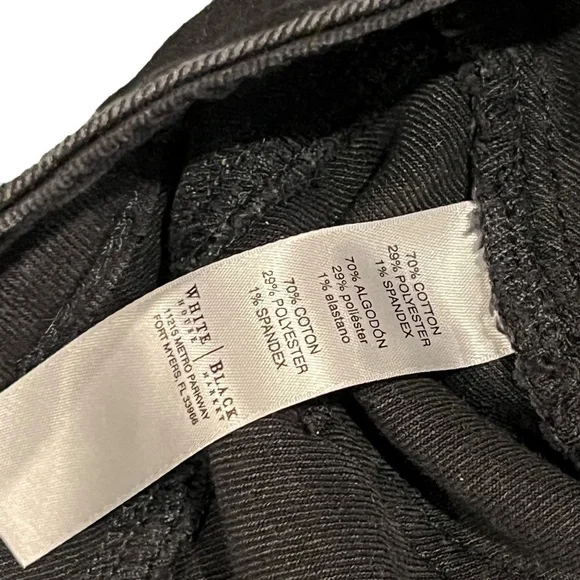 White House Black Market Black Skinny Jeans - Picture 6 of 7